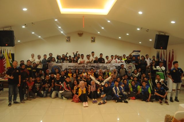Generasi Muda Otomtif Siap Bergerak Bersama BNN & TDR One Team