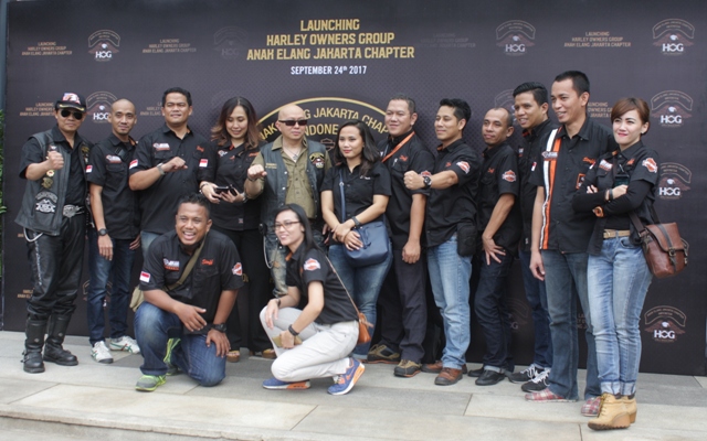 HOG Anak Elang Jakarta Chapter Indonesia Resmi Terdaftar Di HDMC Amerika